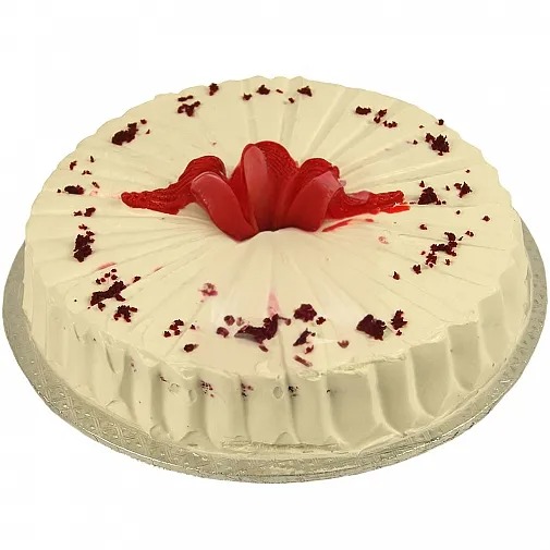 2LBS VELVET CREAM CAKE - TEHZEEB BAKERS