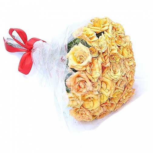 60 YELLOW ROSES BOUQUET