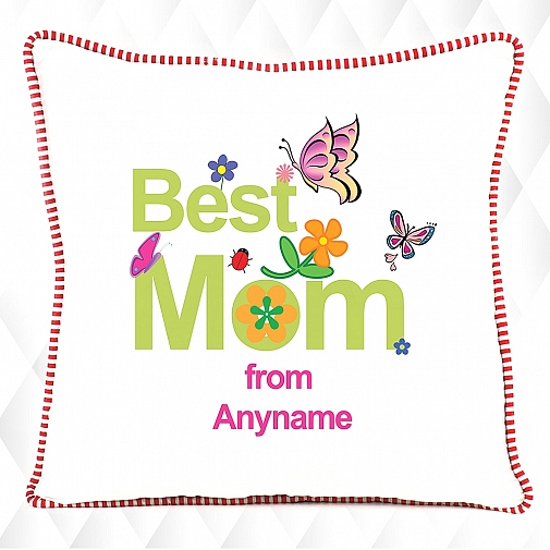 BEST MOM - PERSONALIZED CUSHION