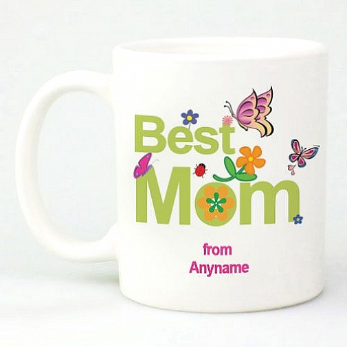 BEST MOM PERSNALIZED MUG