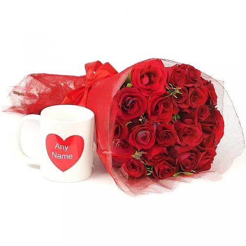 DREAMY RED ROSES BUNCH