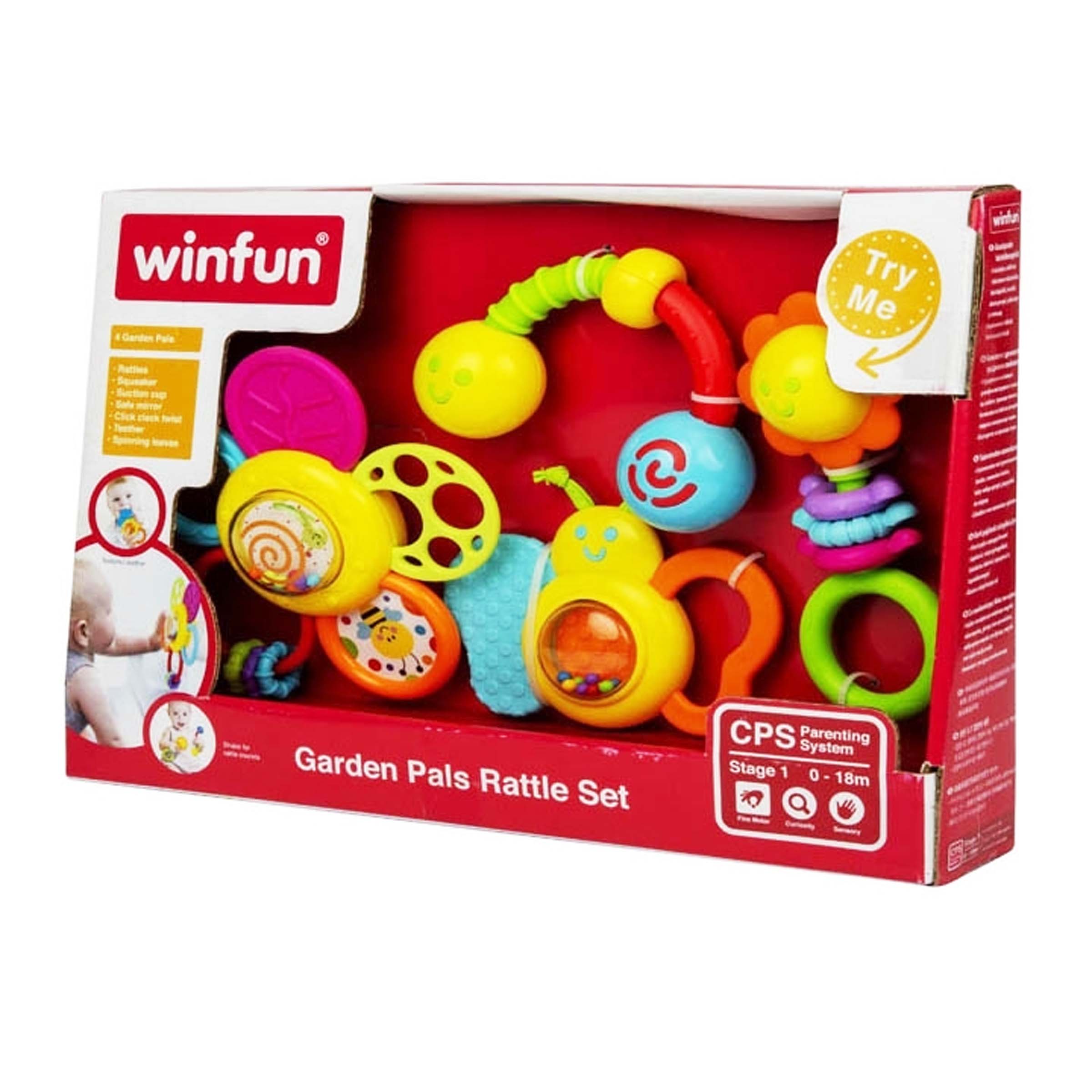 Garden Pals Rattle Set