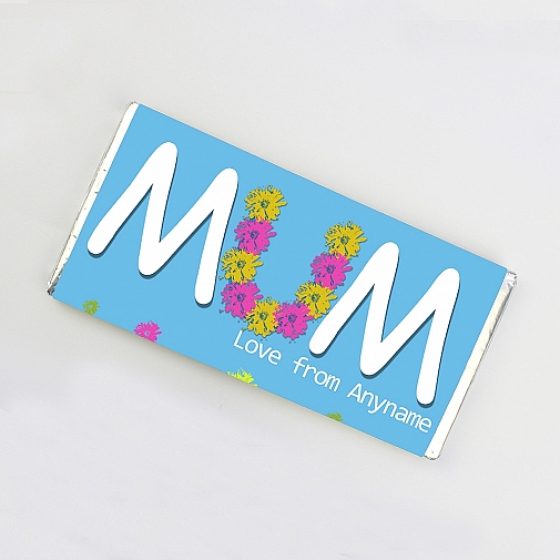 PERSONALIZED CHOCOLATE BAR FOR MUM